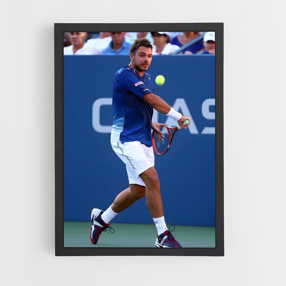 Poster Retour de Service – affiche Tennis (vue 2)